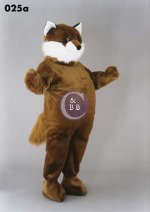 Mascot 025a Fox - Dk. Brown
