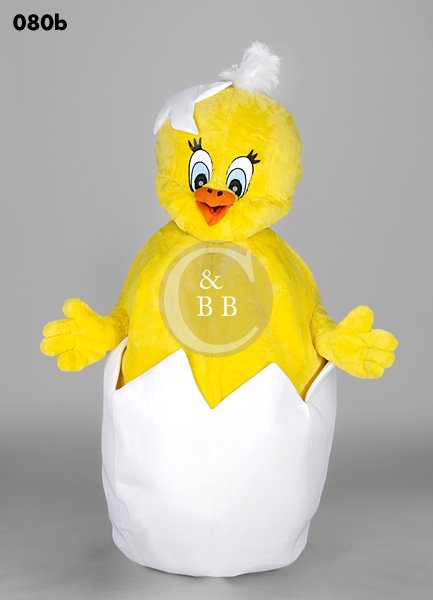Mascot 080b Chick and Egg - Click Image to Close