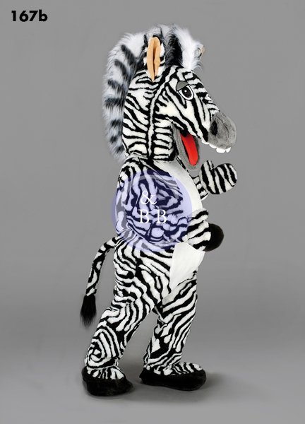 Mascot 167b Zebra - Click Image to Close