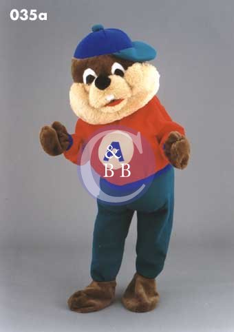 Mascot 035a Beaver - Click Image to Close