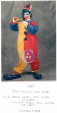 CLOWN - RED-YELLOW-BLUE