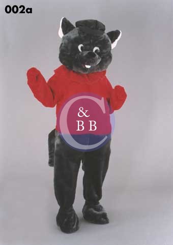 Mascot 002a Gray Fox - Click Image to Close
