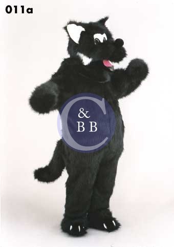 Mascot 011a Dog - Gray - Click Image to Close