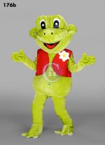 Mascot 176b Frog - Red Vest