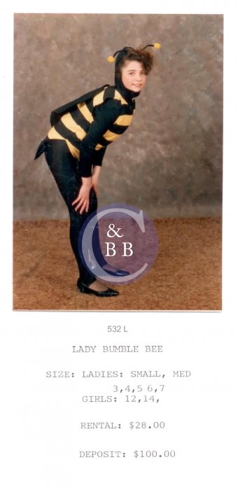 LADY BUMBLE BEE - Click Image to Close