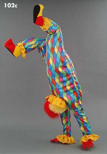 Mascot 102c Clown hand walking