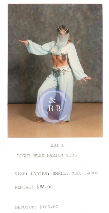 HARIUM GIRL - LT BLUE - Click Image to Close