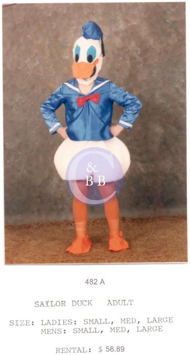 SAILOR DUCK - ADULT - Click Image to Close