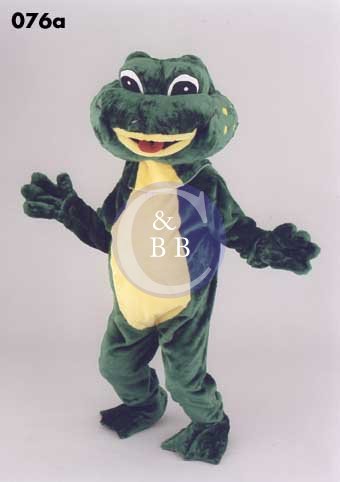 Mascot 076a Frog - Click Image to Close