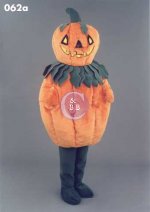 Mascot 062a Pumpkin Man