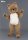 Mascot 045a Teddy Bear - white belly