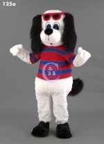 Mascot 125a Dog - Beagle White& Black