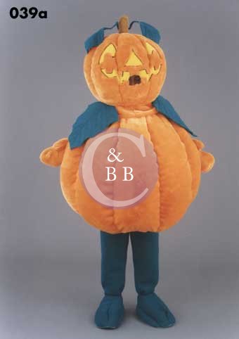 Mascot 039a Pumpkin Man - Click Image to Close