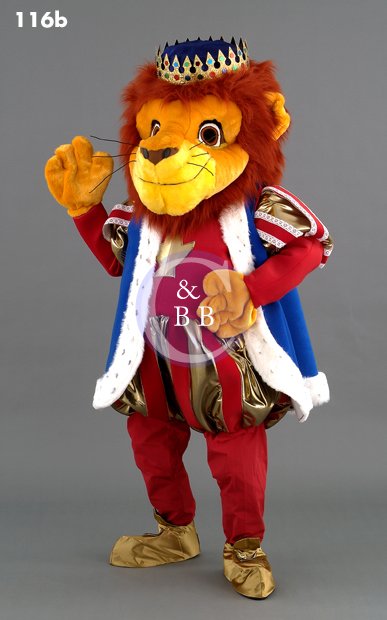 Mascot 116b Lion - King of Beasts - Click Image to Close