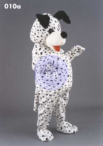 Mascot 010a - Dog-Dalmation - Click Image to Close