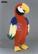 Mascot 040a Parrot - Red