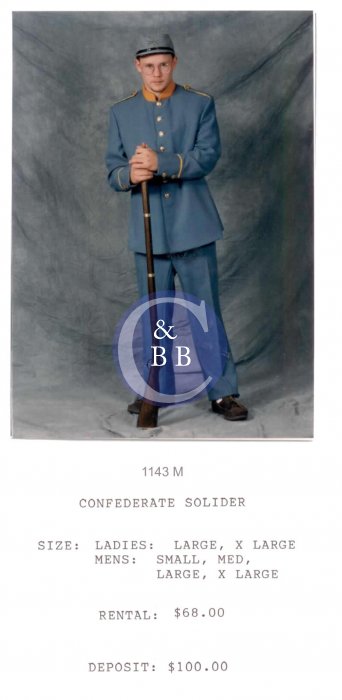 CONFEDERATE SOLDIER - Click Image to Close