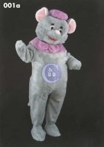 Mascot model 001a Gray mouse