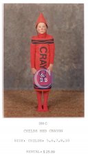 CHILDS RED CRAYON