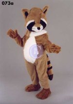 Mascot 073a Raccoon